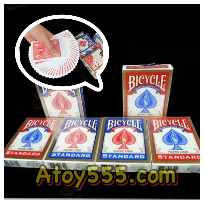 ไพ่ไบซิเคิล รุ่น Standard (Bicycle card) ขอบทอง **รุ่นจีน