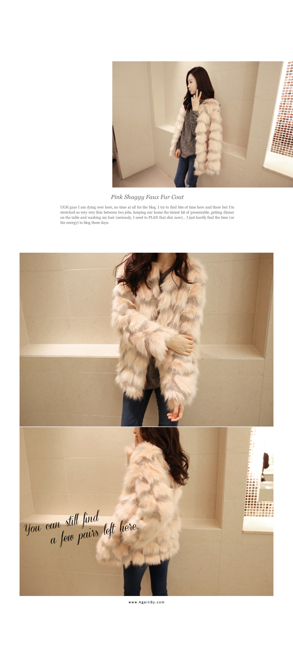 เสื้อกันหนาวขนเฟอร์ หรูหรา น่ารัก งานดี ขนเนื้อนุ่มไม่หลุดง่าย บุซับในกันลม พร้อมส่งจ้า ตามภาพเลยจ้า