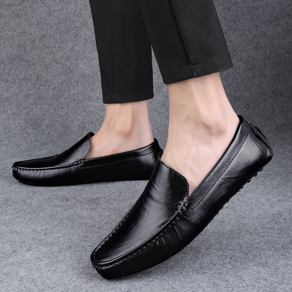รองเท้าหนังผู้ชาย มีไซส์39-44 รองเท้าโลฟเฟอร์ชาย Slip-On Shoes