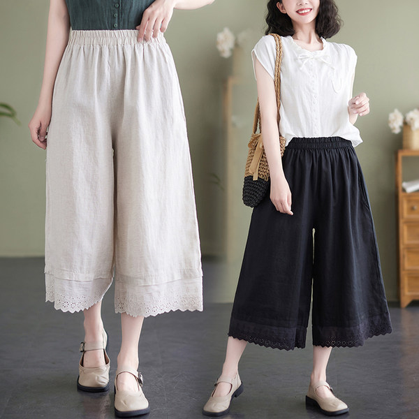 เสื้อลินินคนอ้วน เสื้อทีเชิ้ตคนอ้วนผู้หญิง เสื้อทีเชิ้ตตัวใหญ่ By Literary Plus size