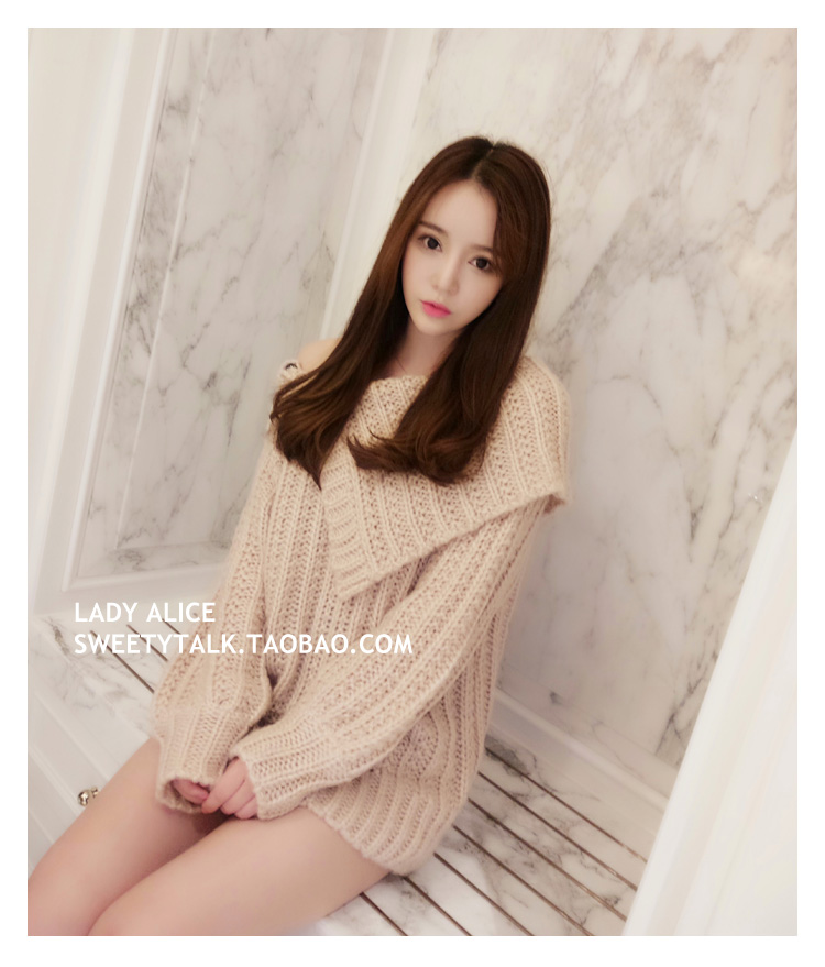 เสื้อไหมพรมทรงสวย โชว์ไหล่ สีชมพูนู๊ด ผ้านุ่มฟู น่ารักมากๆ ใส่แล้วได้อารมสาวบอบบาง และแอบเซ็กซี่เล็กๆจ้า พร้อมส่งน้า