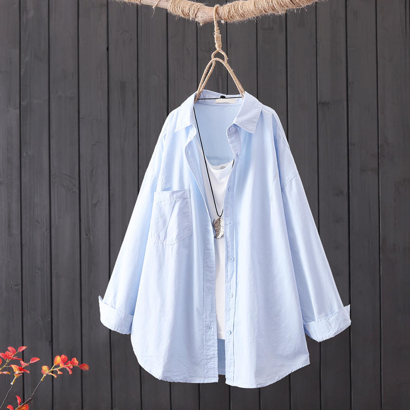 แบบเสื้อสวยๆ เสื้อผ้าฝ้ายลินิน เสื้อเชิ้ตผ้าลินิน