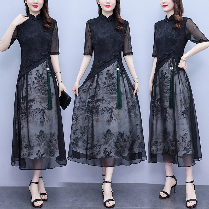 เดรสสาวอวบ มีไซส์ L-4XLอกเสื้อ 38-47 นิ้ว ใส่ได้ทั้งสาวหุ่นดีน่ารักจนถึงสาวอวบพลัสไซส์ จัดส่งฟรี! ทักแชทสั่งซื้อ