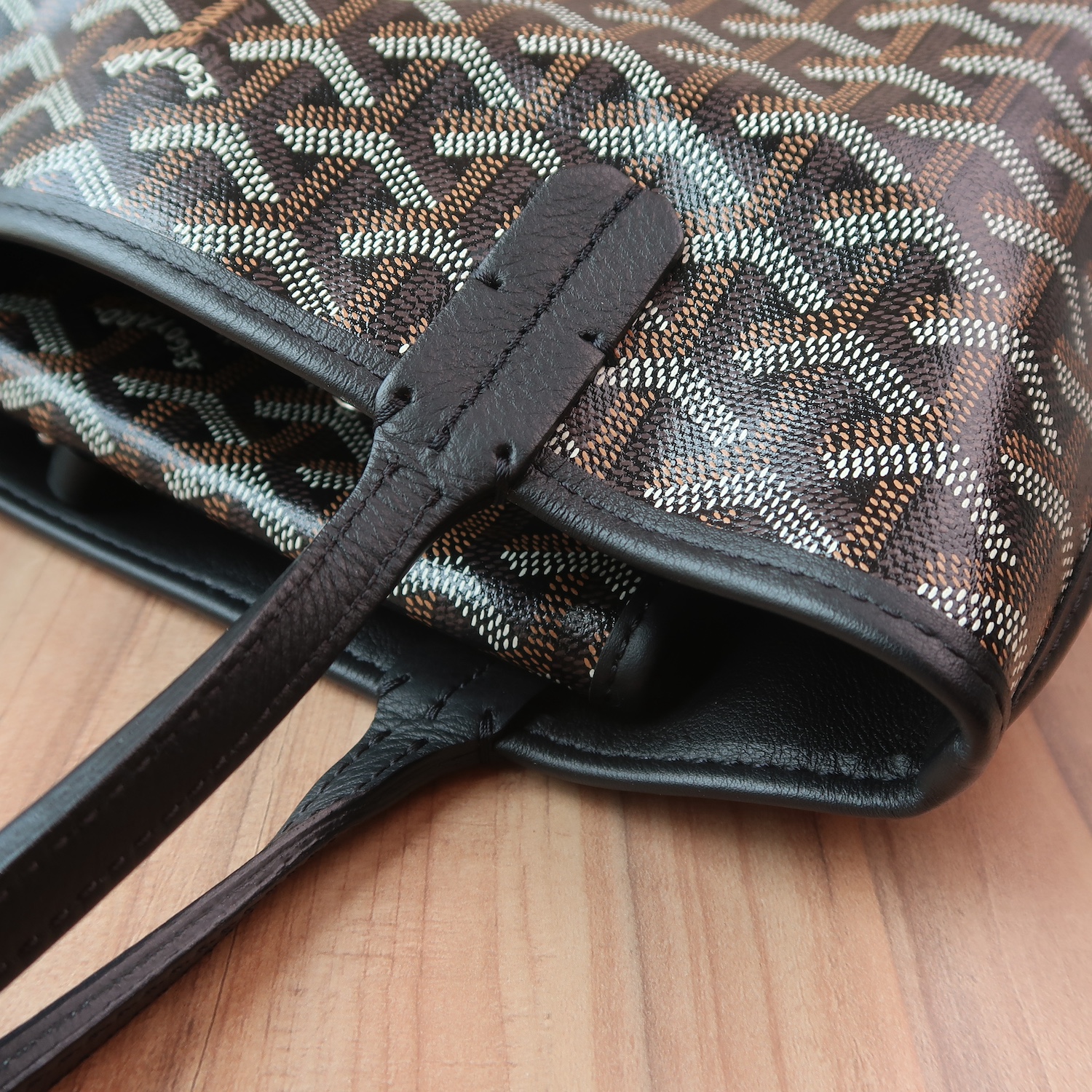 Goyard Black Monogram Heart Anjou Mini Bag (Full Set 2024)