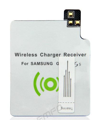 แผ่น Receiver Qi charger wireless สำหรับ Samsung Galaxy S5 แผ่นชาร์จ wireless no 676280
