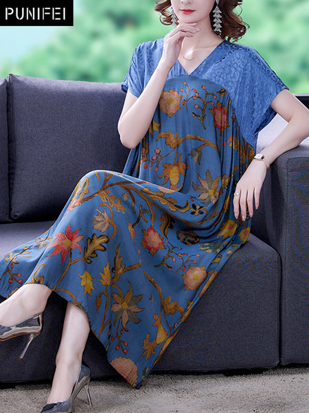 เดรสวัยผู้ใหญ่40-60ปี เดรสคุณแม่ ชุดเดรสทำงานวัยผู้ใหญ่ แบรนด์ MAMA DRESS