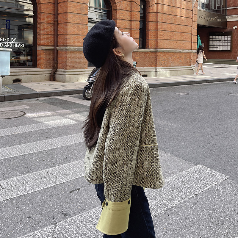 เสื้อโค้ท เสื้อโค้ทกันหนาว เสื้อโค้ทใส่เที่ยวต่างประเทศ ยี่ห้อ: Qianziqian