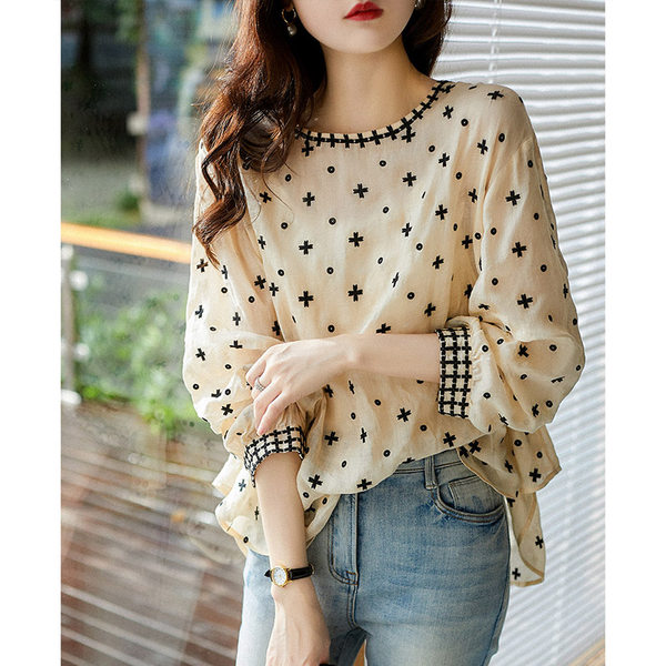 เสื้อชีฟองเกาหลี เสื้อชีฟองสวยๆ