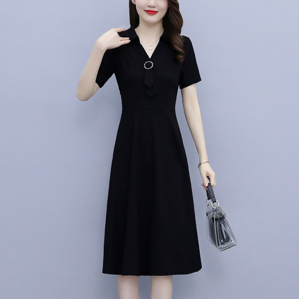 เดรสไซส์ใหญ่ ชุดเดรสสาวพลัสไซส์ เดรสเรียบหรู ไซส์ใหญ่ BY SHUYA