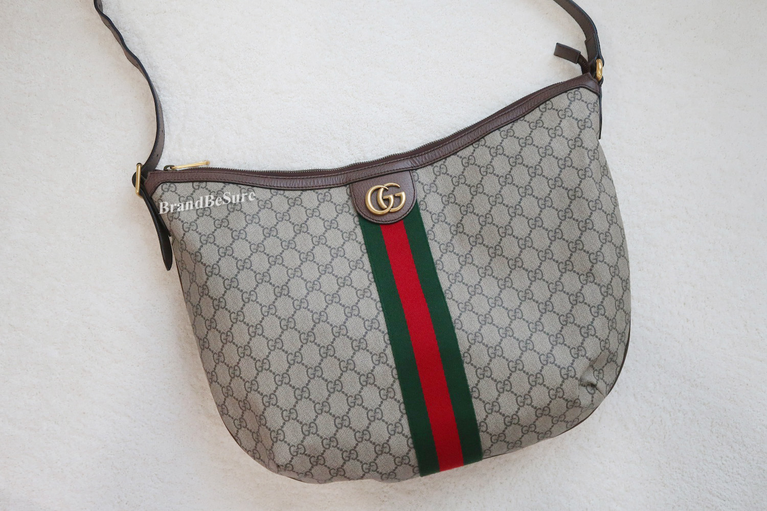 Gucci GG Ophidia Medium Zip Messenger Bag