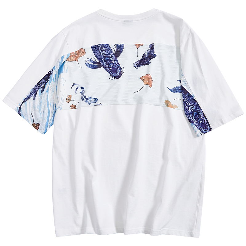 เสื้อยืดผู้ชายอ้วน S-5XL(อกเสื้อ39-51นิ้ว)
