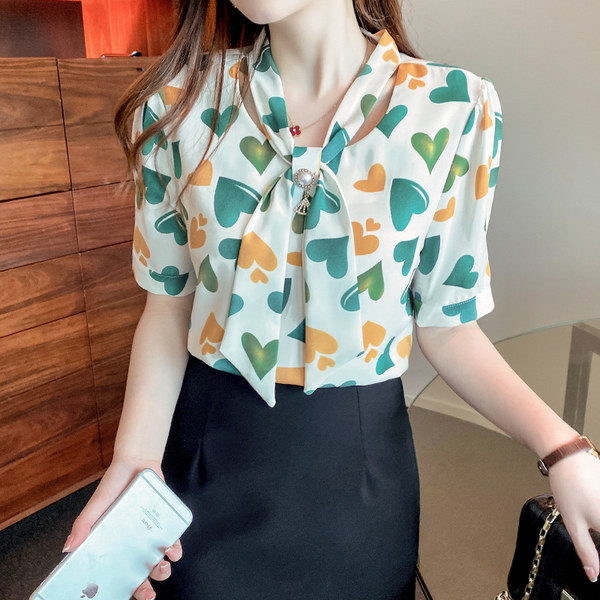 เสื้อชีฟองเกาหลี เสื้อชีฟองสวยๆ