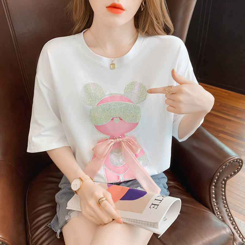 เสื้อยืดวัยรุ่นน่ารักๆ เสื้อวัยรุ่นแขนสั้น เสื้อผ้าวัยรุ่นเกาหลี แบรนด์ Wiyike
