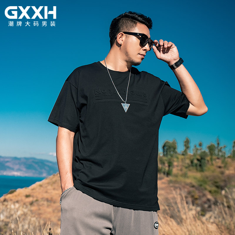 เสื้อยืดผู้ชายอ้วน S-5XL(อกเสื้อ39-51นิ้ว)