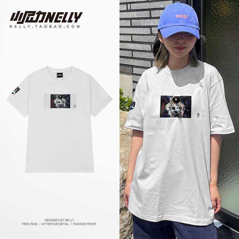 เสื้อยืดคอกลม ผู้ชาย เสื้อยืดผู้ชายเกาหลี เสื้อยืดเกาหลี แบรนด์ NELLY