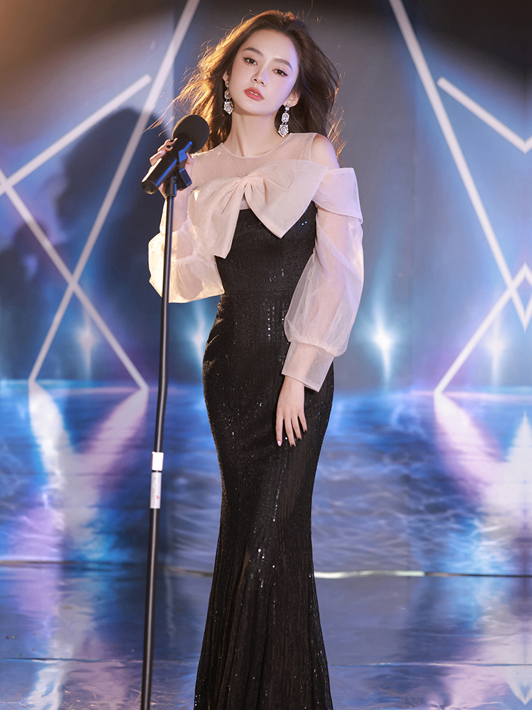 ชุดราตรี ชุดราตรีสวยหรู แบบ ทันสมัย Evening dress