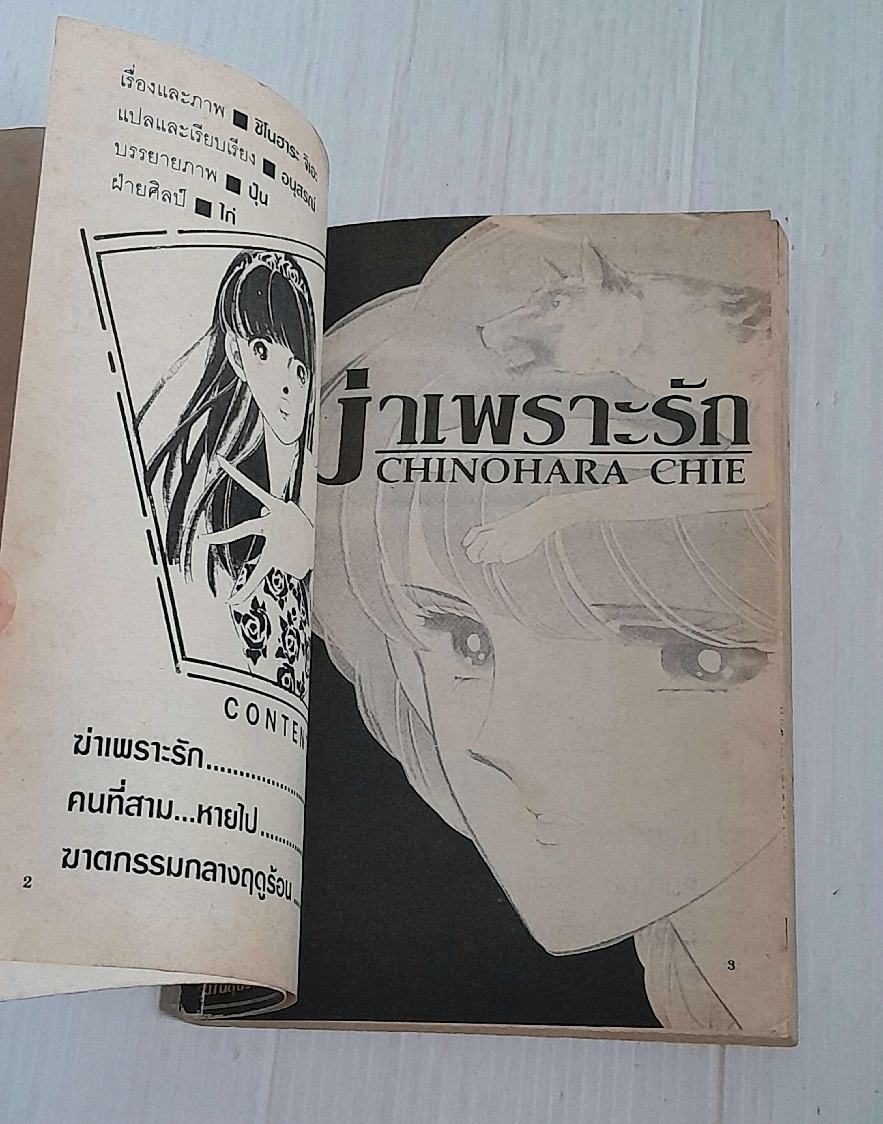 ฆ่าเพราะรัก (เล่มเดียวจบ) / Chinohara Chie