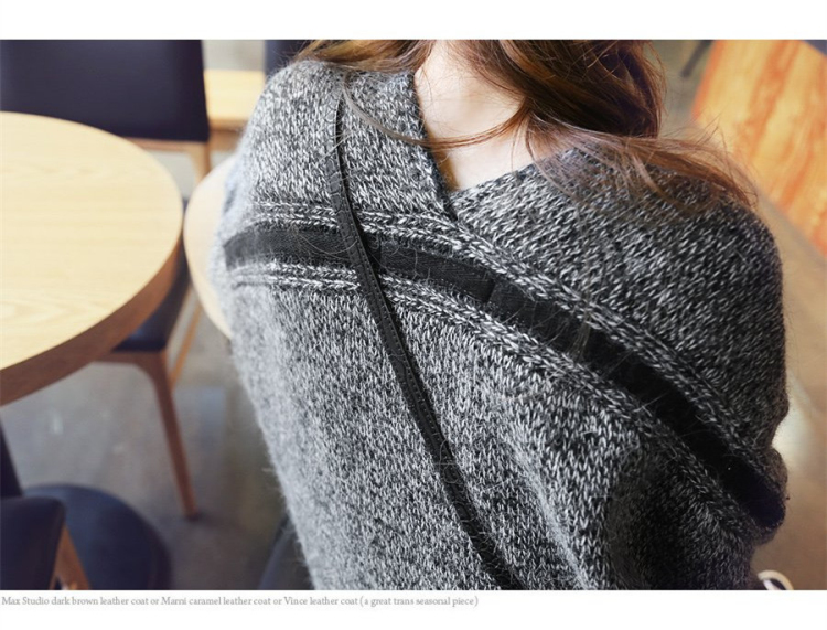 เสื้อคลุมกันหนาว ยาว 36 นิ้ว ไหมพรม เกาหลีสุดๆ พร้อมส่ง ดูดีเหมือนแบบ ใครชอบแนวเกาหลีๆ จัดเลยนะคะ GRAY