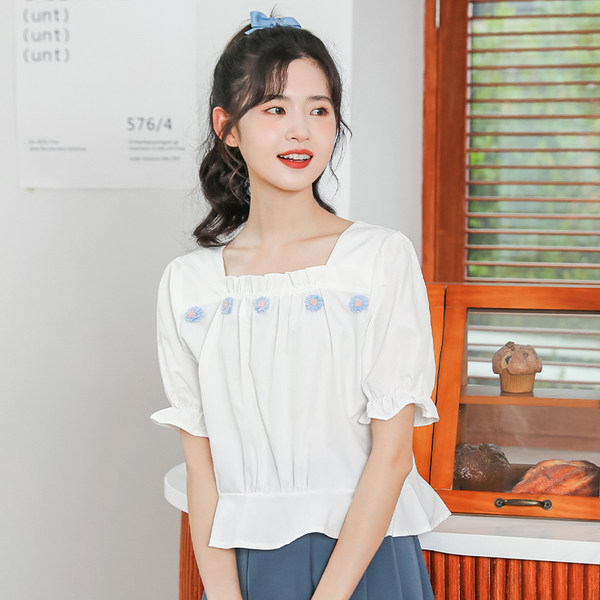 เสื้อชีฟองเกาหลี เสื้อชีฟองสวยๆ