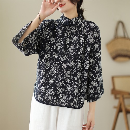 เสื้อลินิน เสื้อผ้าฝ้ายลินิน เสื้อเชิ้ตผ้าลินิน