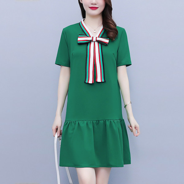 เดรสไซส์ใหญ่ ชุดเดรสสาวพลัสไซส์ เดรสเรียบหรู ไซส์ใหญ่ BY SHUYA