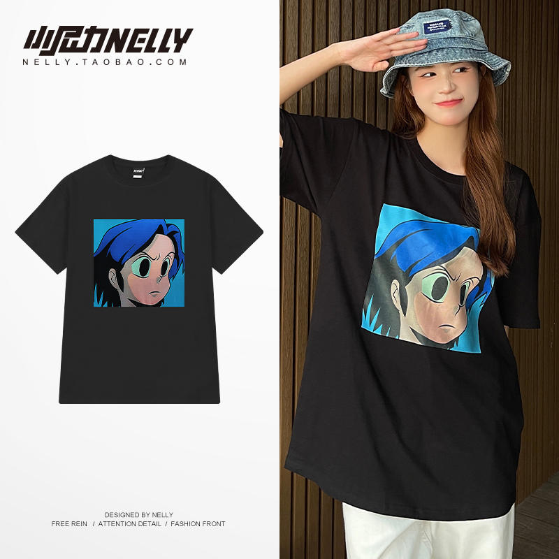 เสื้อยืดคอกลม ผู้ชาย เสื้อยืดผู้ชายเกาหลี เสื้อยืดเกาหลี แบรนด์ NELLY