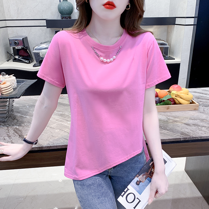 เสื้อผ้าวัยรุ่นเกาหลี เสื้อยืดวัยรุ่นผู้หญิง มีขนาด S M L XL