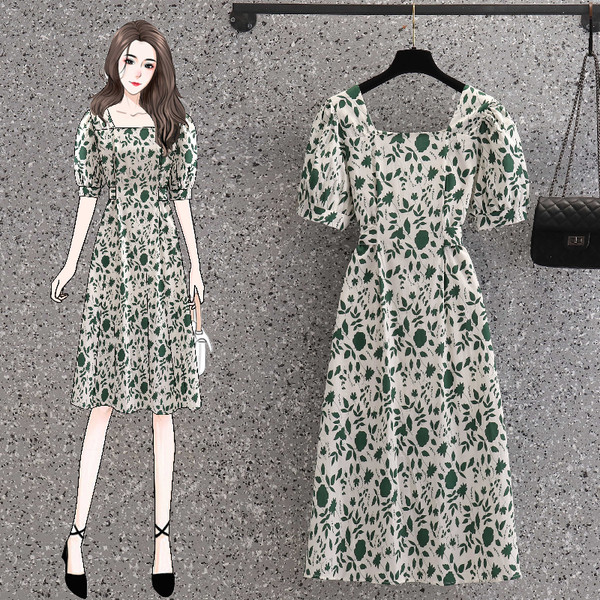 เดรสคนอ้วน เดรสสาวอวบ ชุดเดรสคนอ้วนวัยรุ่น BY PLUS SIZE Girl