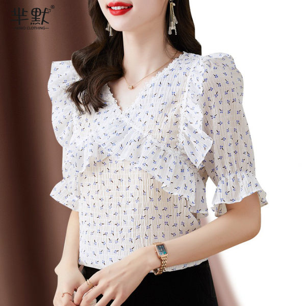 เสื้อชีฟองเกาหลี เสื้อชีฟองสวยๆ