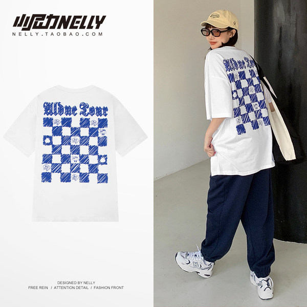 เสื้อยืดคอกลม ผู้ชาย เสื้อยืดผู้ชายเกาหลี เสื้อยืดเกาหลี แบรนด์ NELLY