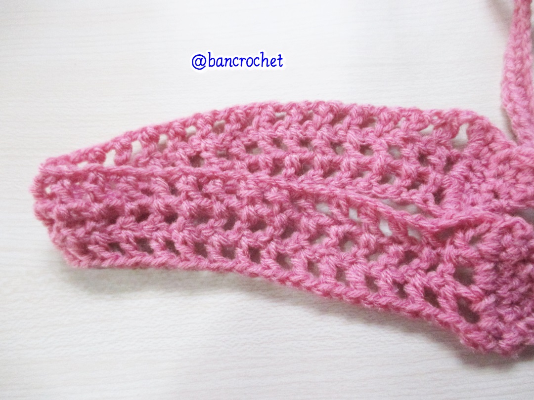 Bancrochet ราคาส่ง ที่คาดผมถักโครเชต์ crochet headband หลากสี 1-1.5*13 inch