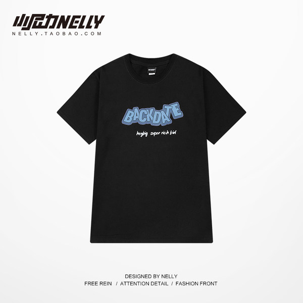 เสื้อยืดคอกลม ผู้ชาย เสื้อยืดผู้ชายเกาหลี เสื้อยืดเกาหลี แบรนด์ NELLY