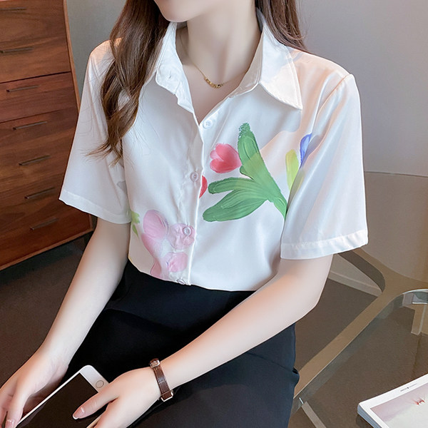 เสื้อชีฟองเกาหลี เสื้อชีฟองสวยๆ