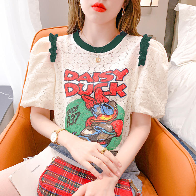 เสื้อยืดวัยรุ่นน่ารักๆ เสื้อวัยรุ่นแขนสั้น เสื้อผ้าวัยรุ่นเกาหลี แบรนด์ Wiyike