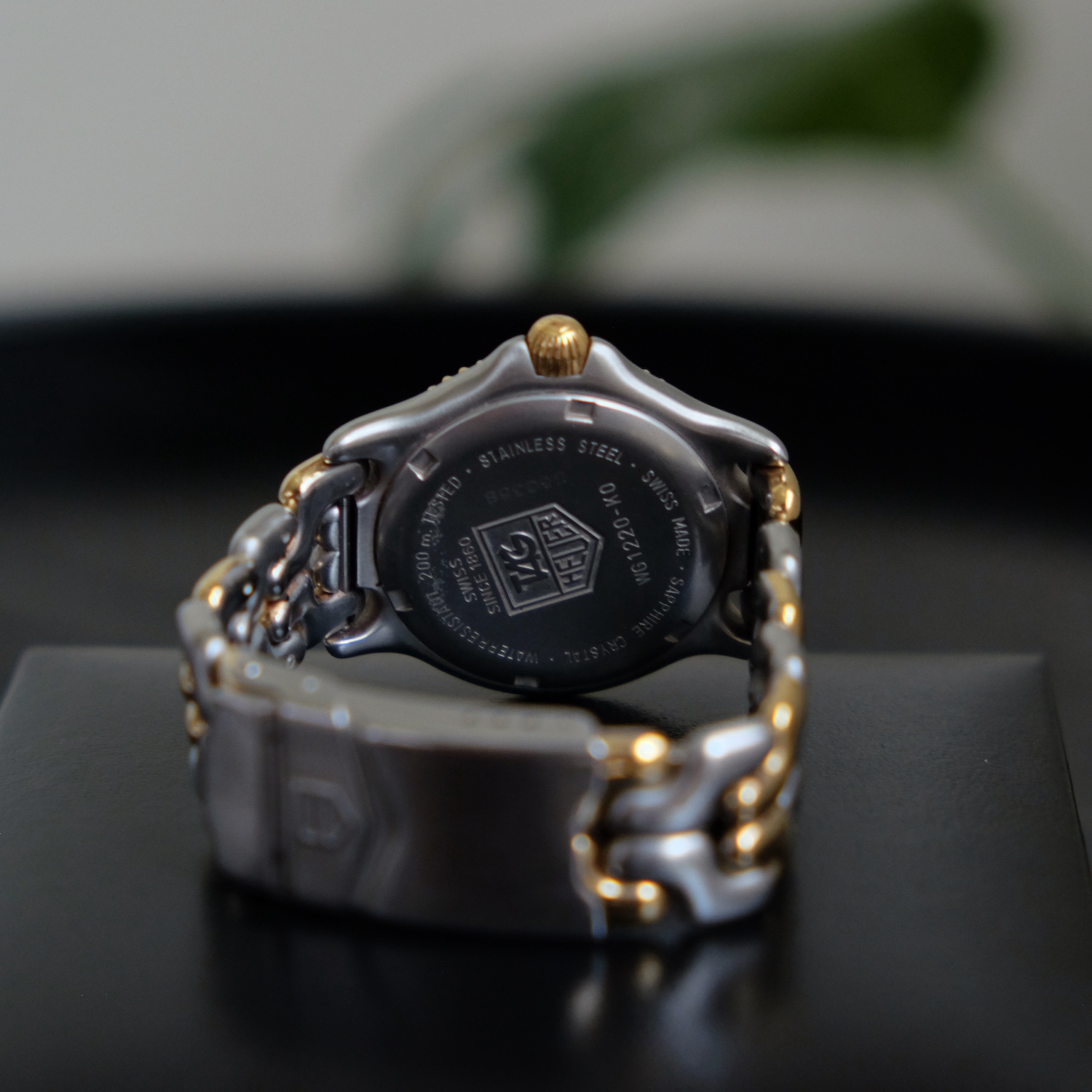 Tag Heuer Grey Dial / 2 Tone Sel Date Watch (32 MM.) ก้างปลา