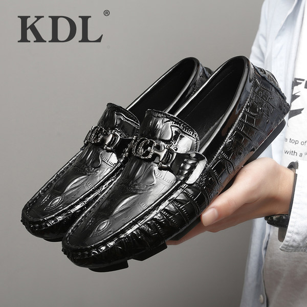 รองเท้าหนังผู้ชาย มีไซส์39-44 รองเท้าโลฟเฟอร์ชาย Slip-On Shoes
