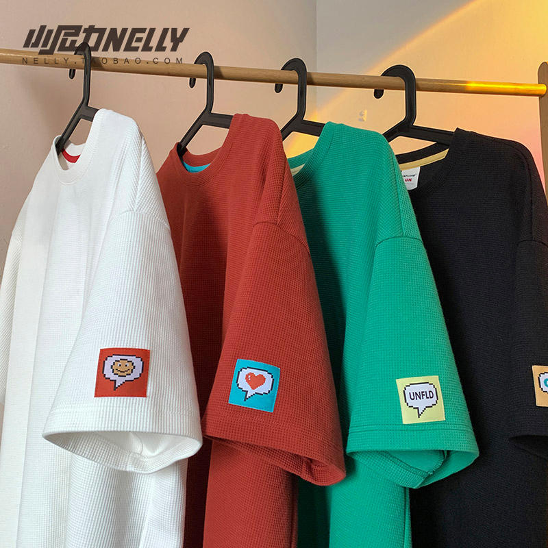 เสื้อยืดคอกลม ผู้ชาย เสื้อยืดผู้ชายเกาหลี เสื้อยืดเกาหลี แบรนด์ NELLY