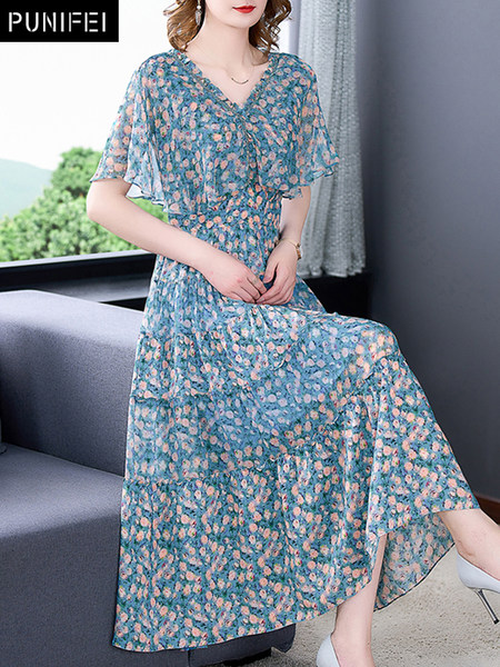 เดรสวัยผู้ใหญ่40-60ปี เดรสคุณแม่ ชุดเดรสทำงานวัยผู้ใหญ่ แบรนด์ MAMA DRESS