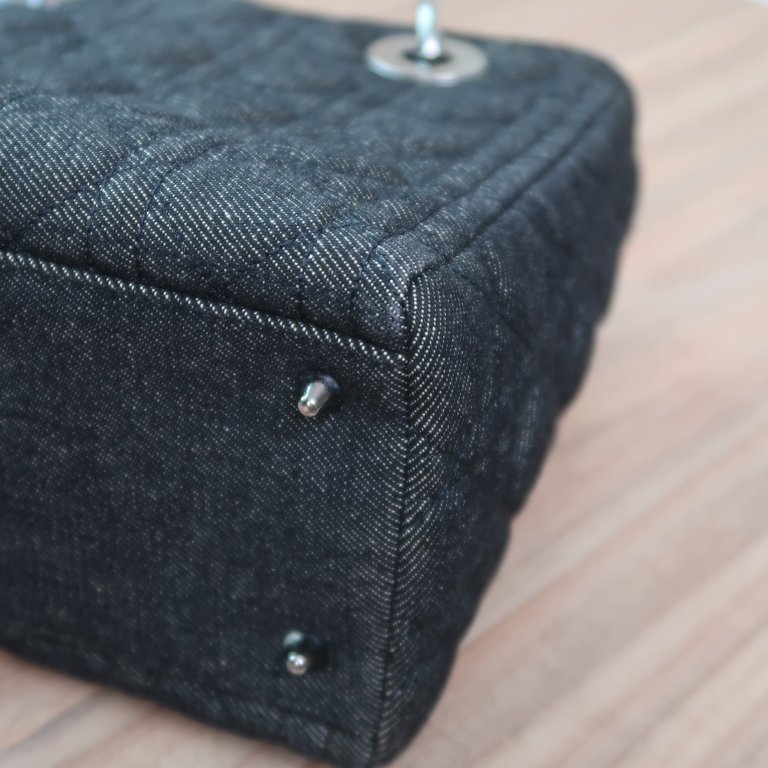 Christian Dior Black Danim Lady 10" SHW