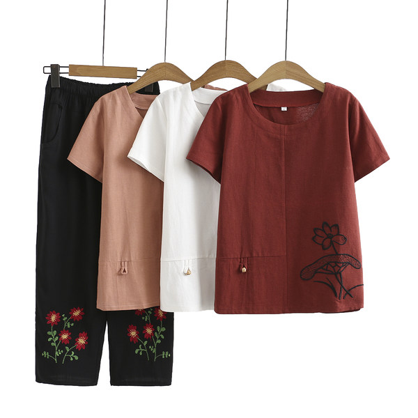เสื้อลินินสไตล์ผู้ใหญ่ เสื้อคุณแม่ เสื้อผู้ใหญ่ แบรนด์ LININ