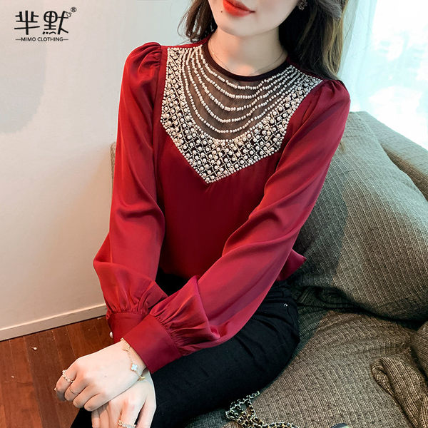 เสื้อชีฟองเกาหลี เสื้อชีฟองสวยๆ
