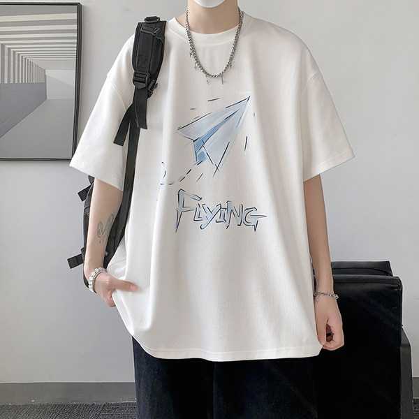 เสื้อยืดผู้ชายอ้วน S-5XL(อกเสื้อ39-51นิ้ว)