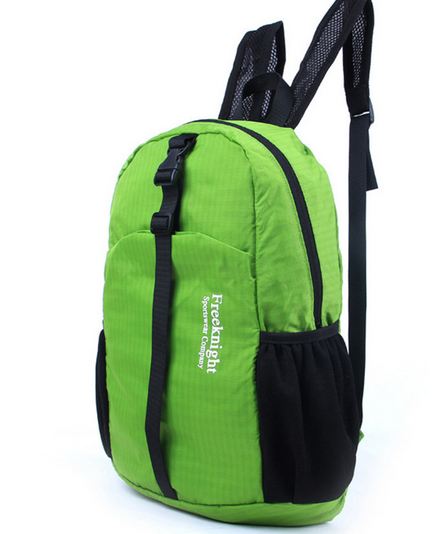 กระเป๋าเป้สะพายหลัง กระเป๋า backpack เดินป่า ท่องเที่ยว วัสดุ Nylon กันน้ำ ดีไซน์สีสันสดใส พับเก็บได้ กระเป๋าเป้ใส่เสื้อผ้า ราคาถูกมาก 128086