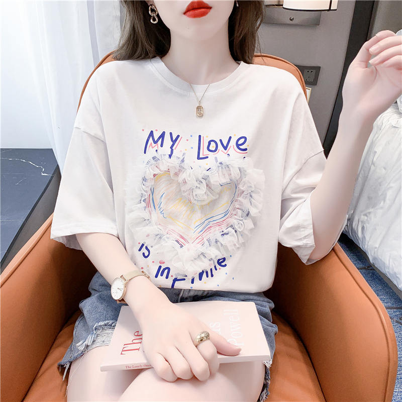 เสื้อยืดวัยรุ่นน่ารักๆ เสื้อวัยรุ่นแขนสั้น เสื้อผ้าวัยรุ่นเกาหลี แบรนด์ Wiyike