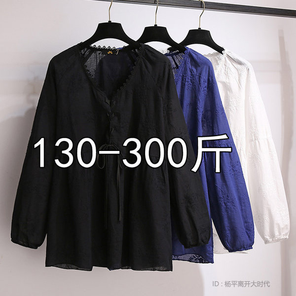 เสื้อเชิ้ตสาวอ้วนมีไซส์ใหญ่มาก มีไซต์2X-7X(อกเสื้อ43-63นิ้ว)น้ำหนักผู้สวม50-170กิโลกรัมใส่ได้