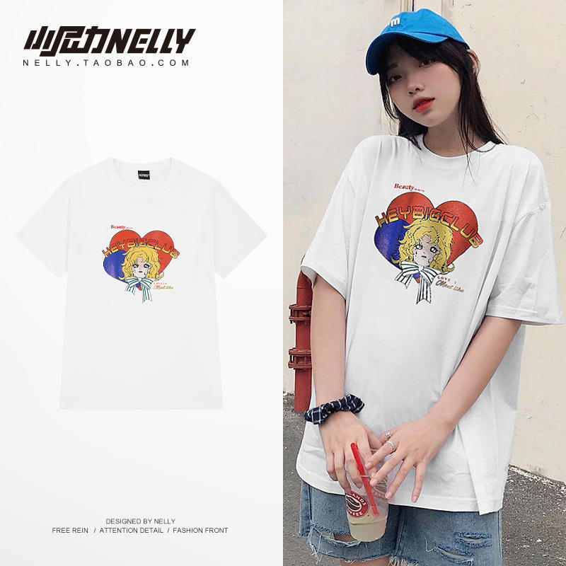 เสื้อยืดคอกลม ผู้ชาย เสื้อยืดผู้ชายเกาหลี เสื้อยืดเกาหลี แบรนด์ NELLY