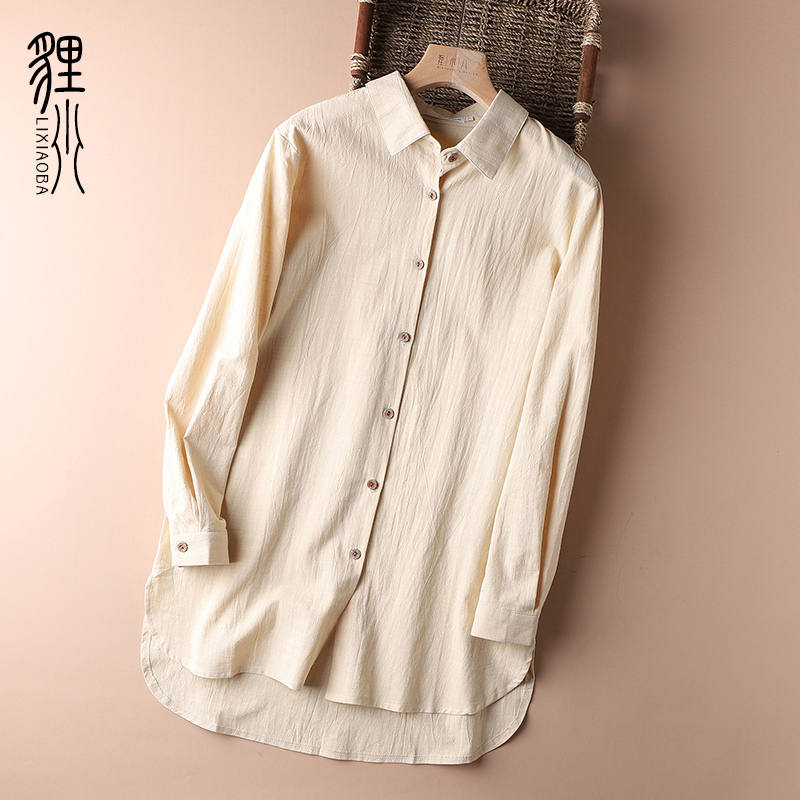 แบบเสื้อสวยๆ เสื้อผ้าฝ้ายลินิน เสื้อเชิ้ตผ้าลินิน