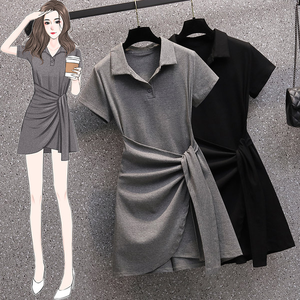 ชุดเดรสคนอ้วนวัยรุ่น เดรสสาวอวบ เดรสคนอ้วน BY PLUS SIZE Girl