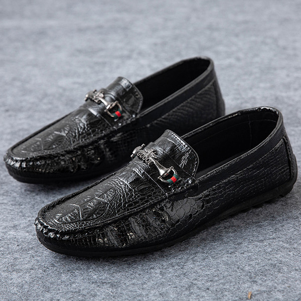 รองเท้าโลฟเฟอร์ชาย รองเท้าผู้ชาย รองเท้าแฟชั่นชาย รองเท้าหนังผู้ชาย Men Loafer Slip-On Shoes
