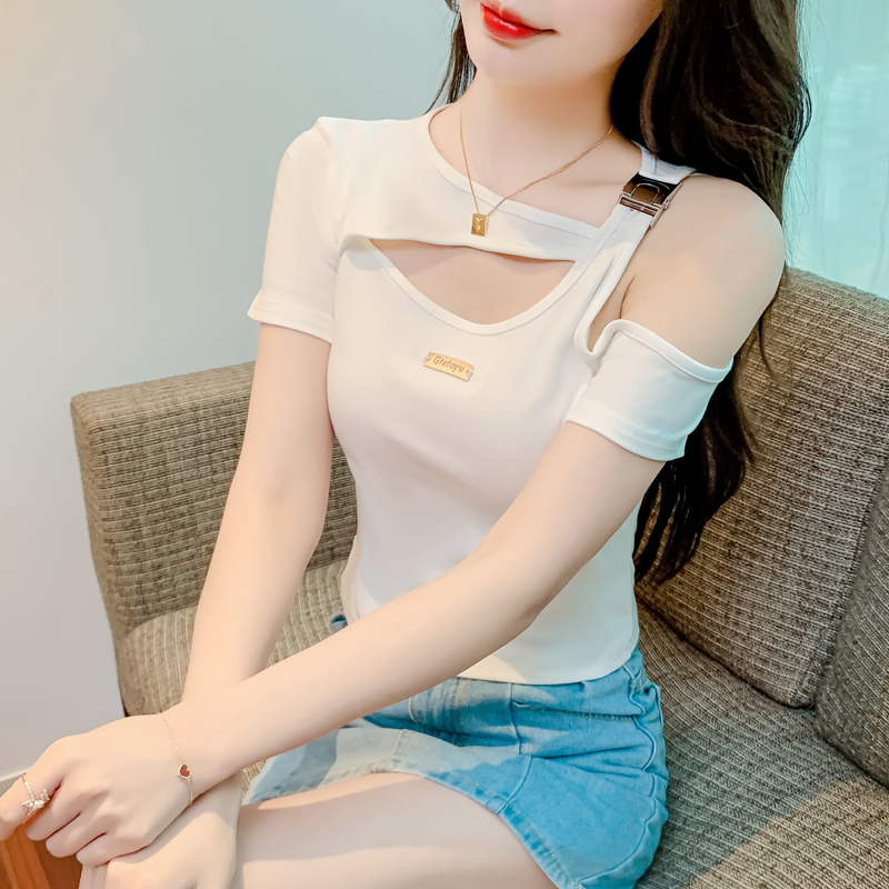 เสื้อผ้าวัยรุ่นเกาหลี เสื้อยืดวัยรุ่นผู้หญิง มีขนาด S M L XL